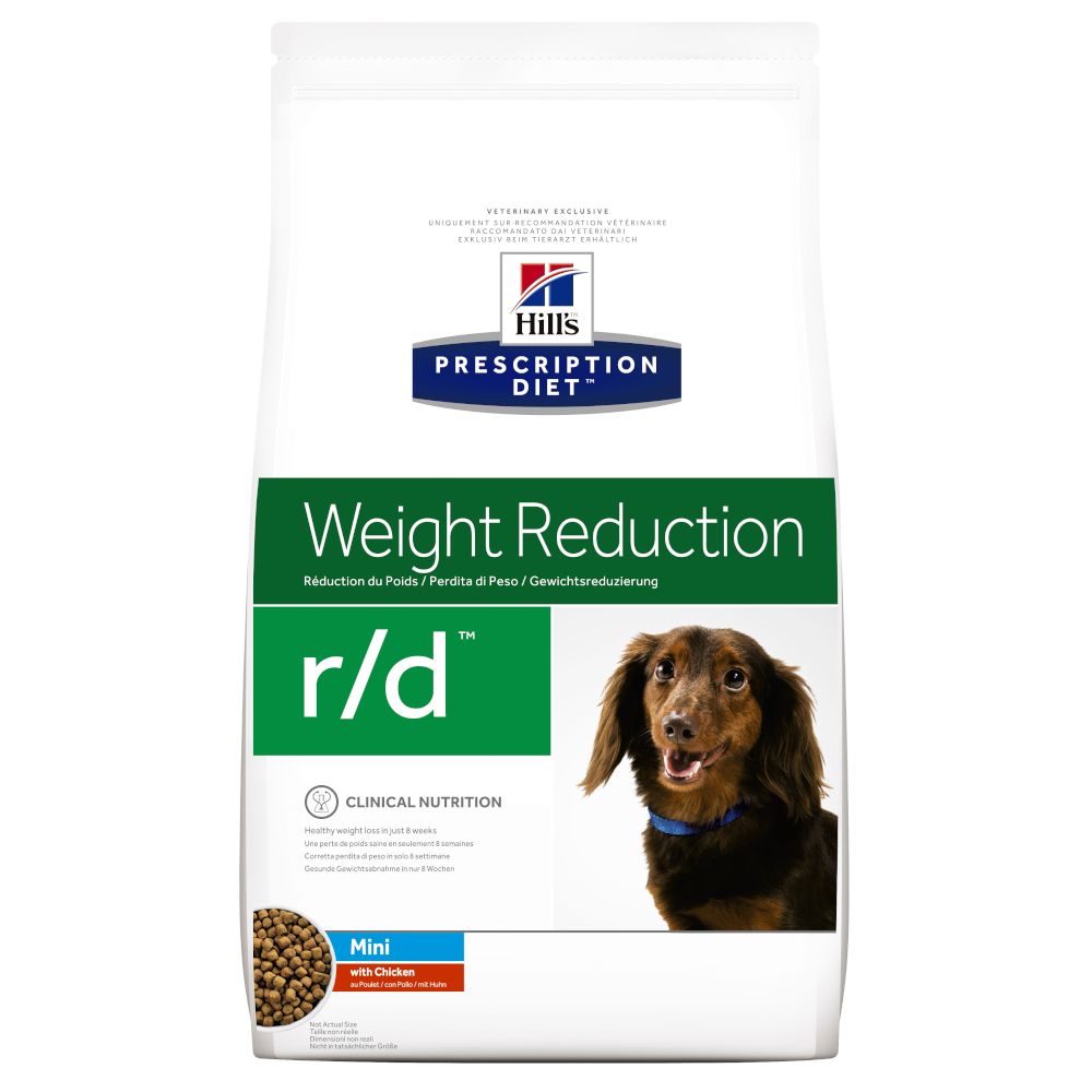 Hill's Prescription Diet Canine r/d Mini Weight Reduction - Saver Pack: 2 x 1.5kg