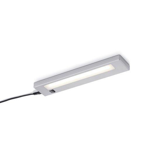 LED-kaapinalusvalaisin Alino, titaani pituus 34 cm
