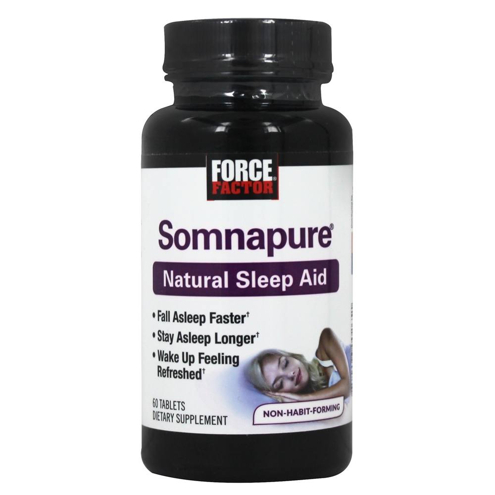 Force Factor - Somnapure Natural Sleep Aid - 60 Tablet(s)