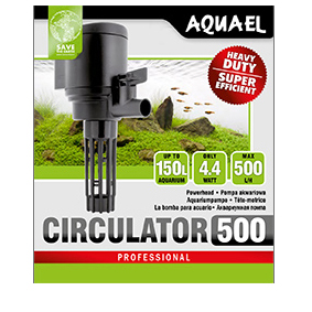 Aquael Cirkulationspump Cirkulator Svart 4,4W 500l/h