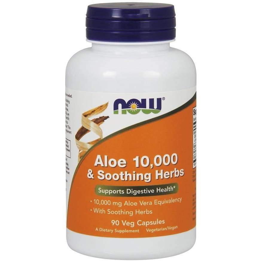 Aloe 10,000 & Soothing Herbs - 90 vcaps