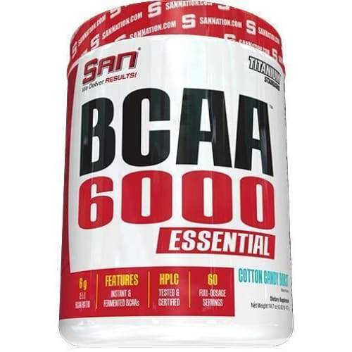 BCAA 6000 Essential, Cotton Candy Burst - 417 grams
