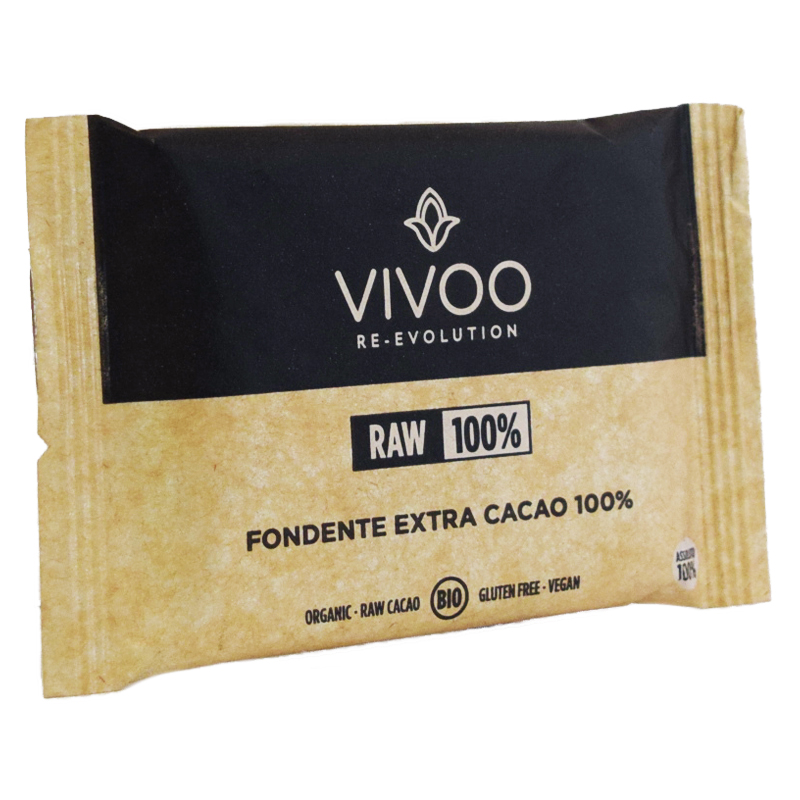 Råchokladkaka 100% Kakao 30g - 50% rabatt