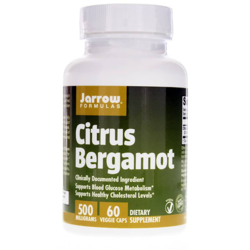 Jarrow Formulas Citrus Bergamot 500 Mg 60 Veg Capsules