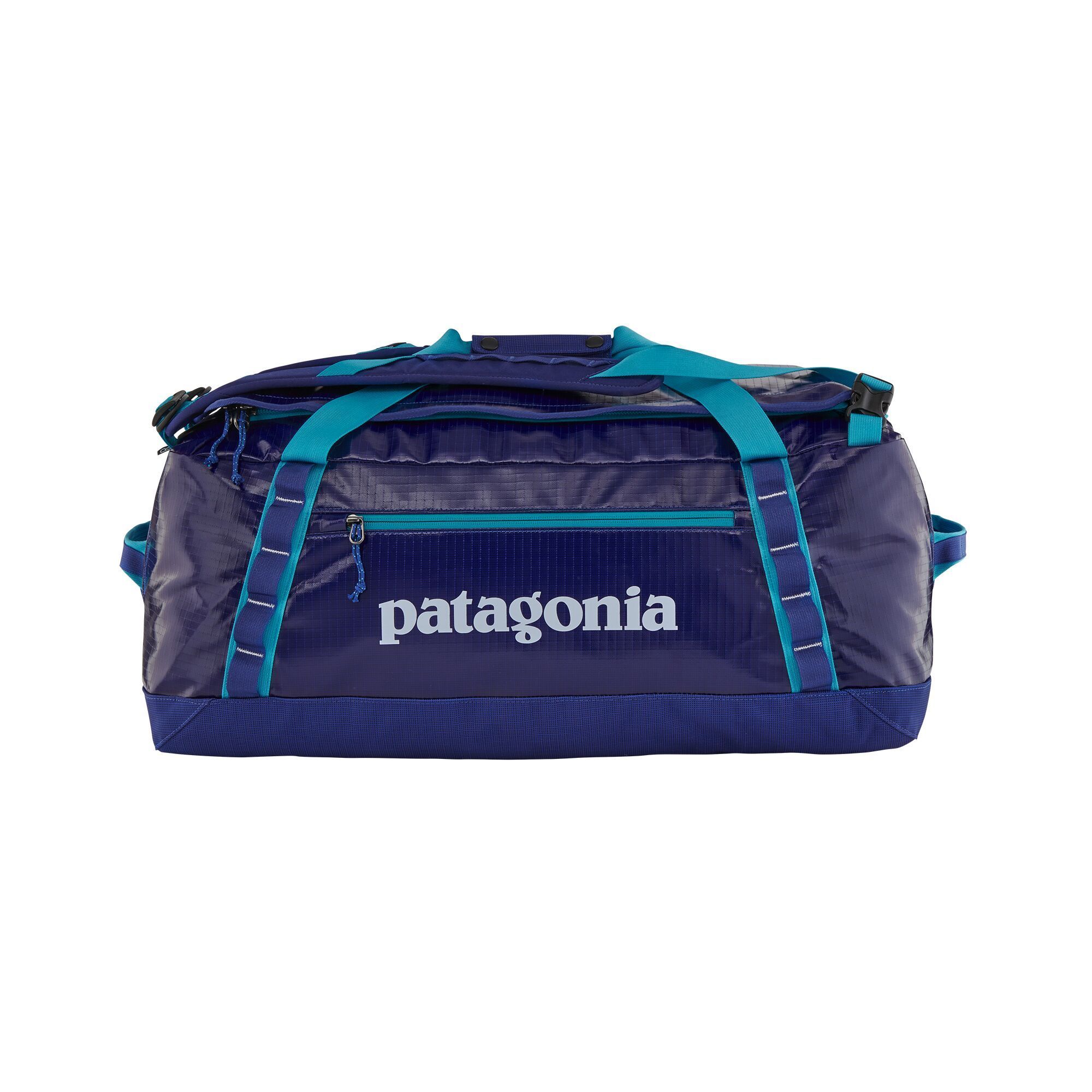 Patagonia Black Hole Duffel Bag 55L - 100 % Recycled Polyester, Cobalt Blue