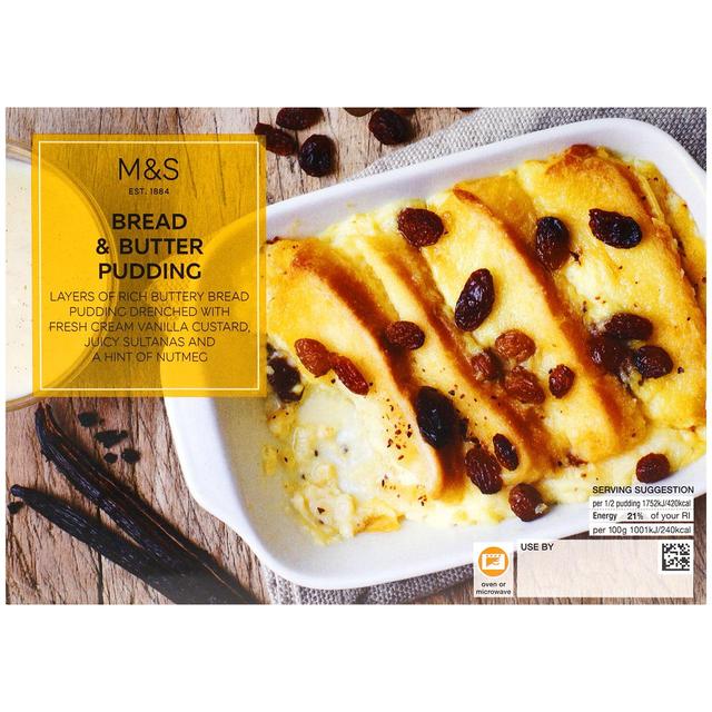 M&S Bread & Butter Pudding