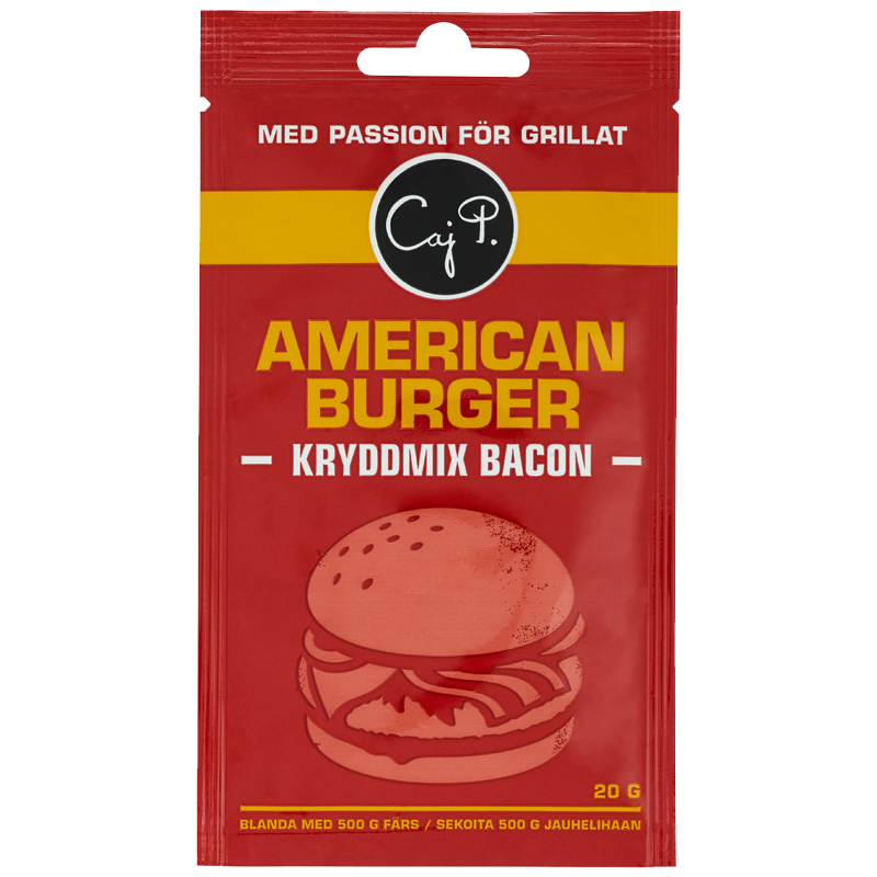 American burger Kryddmix Bacon - 44% rabatt