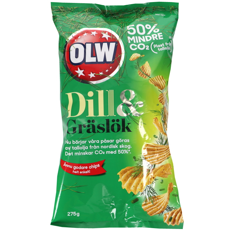 Chips Dill & Gräslök - 25% rabatt