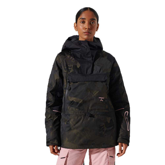 Buy Superdry Freestyle Rescue Overhead Jacket Black XS Woman online 