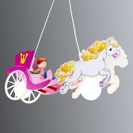 Prinsessa-riippuvalo, hevonen ja vaunut