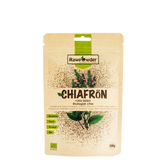 Chiafrö, Ekologisk Chia, 300 g