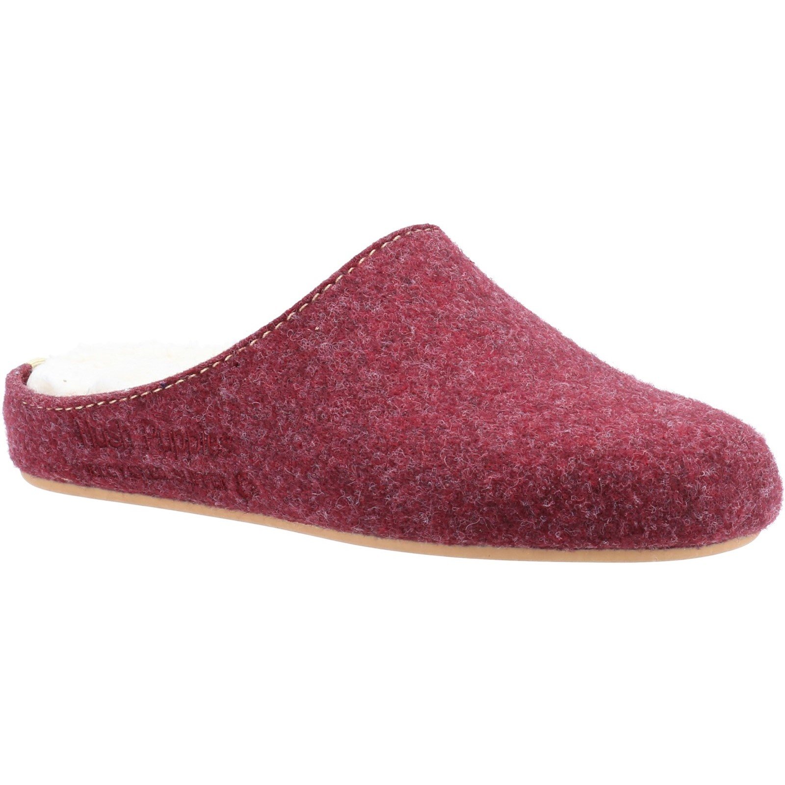 Hush Puppies Women's Remy Slipper Various Colours 32853 - Burgundy 7