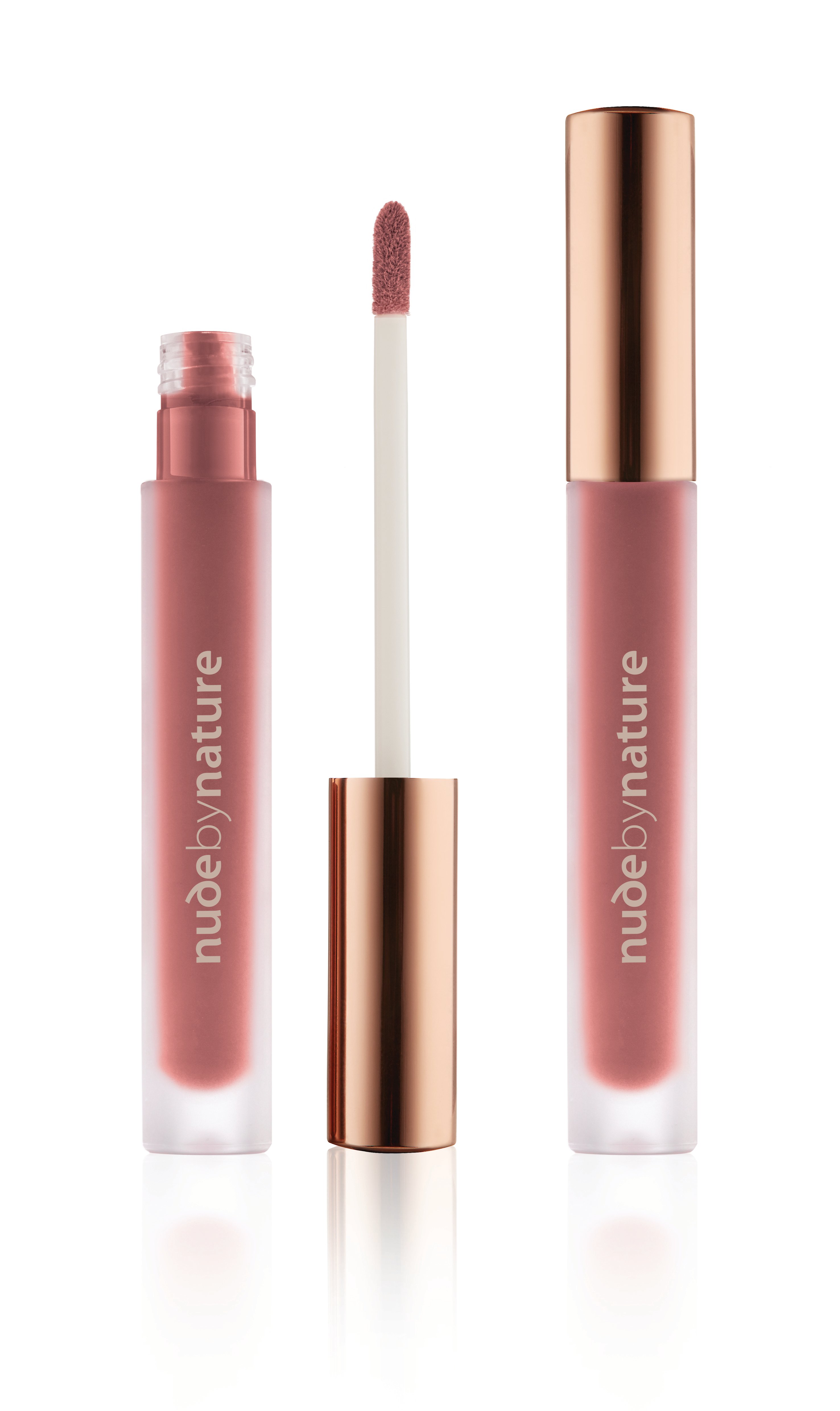 Nude by Nature - Satin Liquid Lipstick - 03 Natural