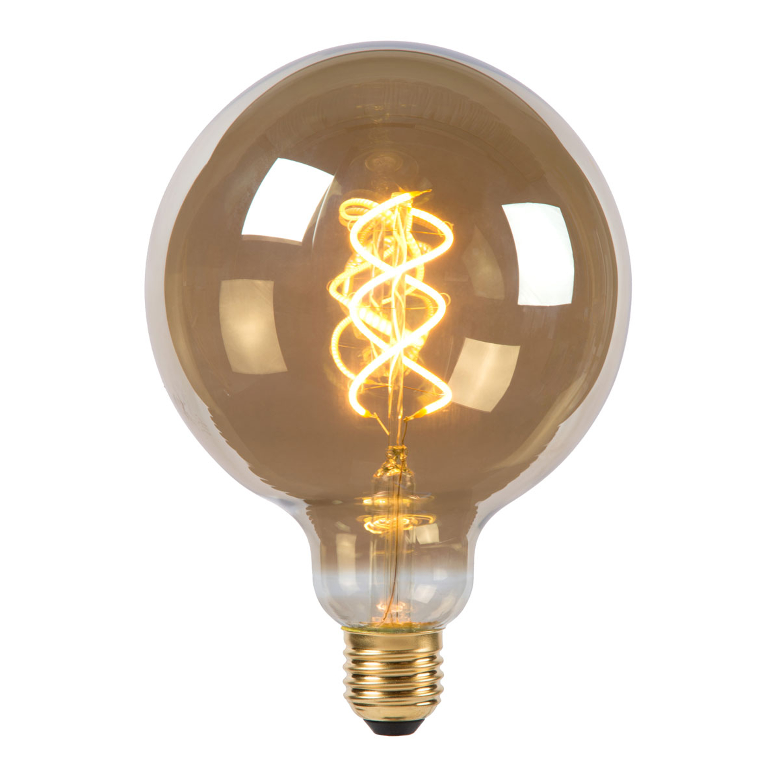 LED-globe-lamppu G125 E27 5W 2 200 K savunharmaa