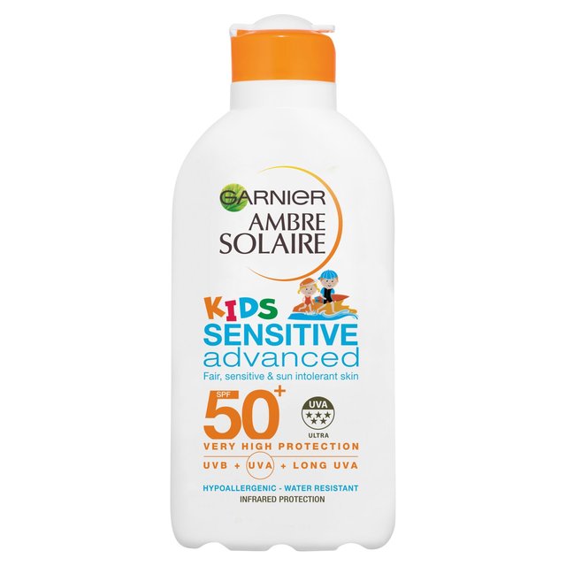 Garnier Ambre Solaire Kids Sensitive Sun Protection Cream SPF 50