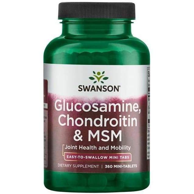 Glucosamine, Chondroitin & MSM - 360 mini-tabs