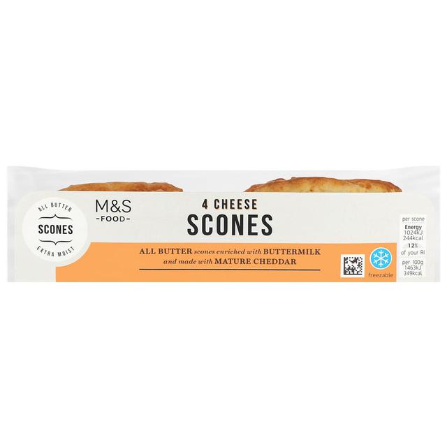 M&S 4 Cheese Scones