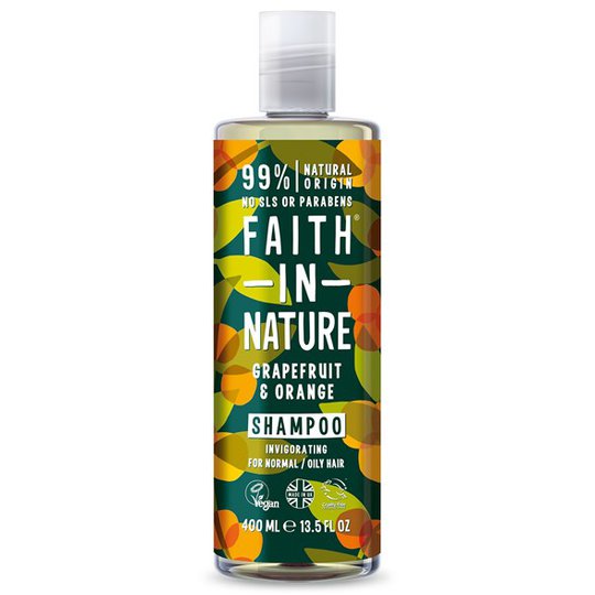 Faith in Nature Grapefruit & Orange Shampoo, 400 ml