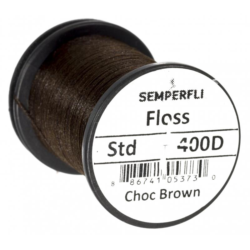 Semperfli Fly Tying Floss 400D Chocolate Brown