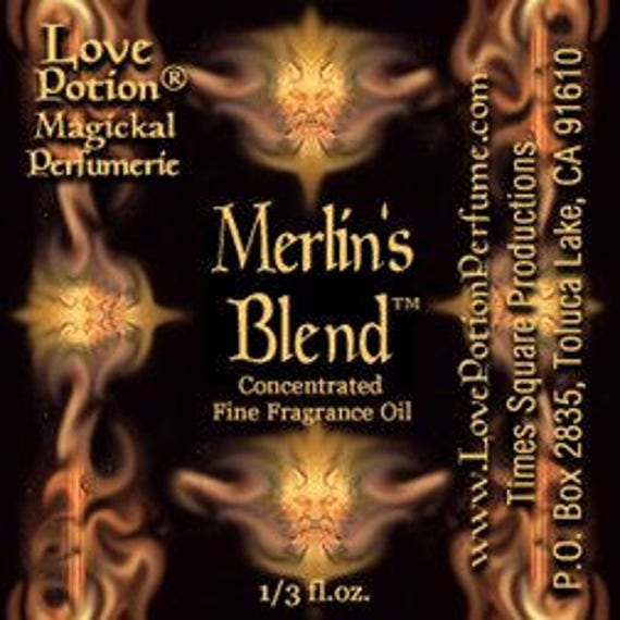 Merlin's Blend - Handcrafted Fragrance For Men Love Potion Magickal Perfumerie