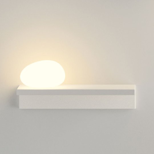 LED-seinävalaisin Suite 14 cm kivi vas.