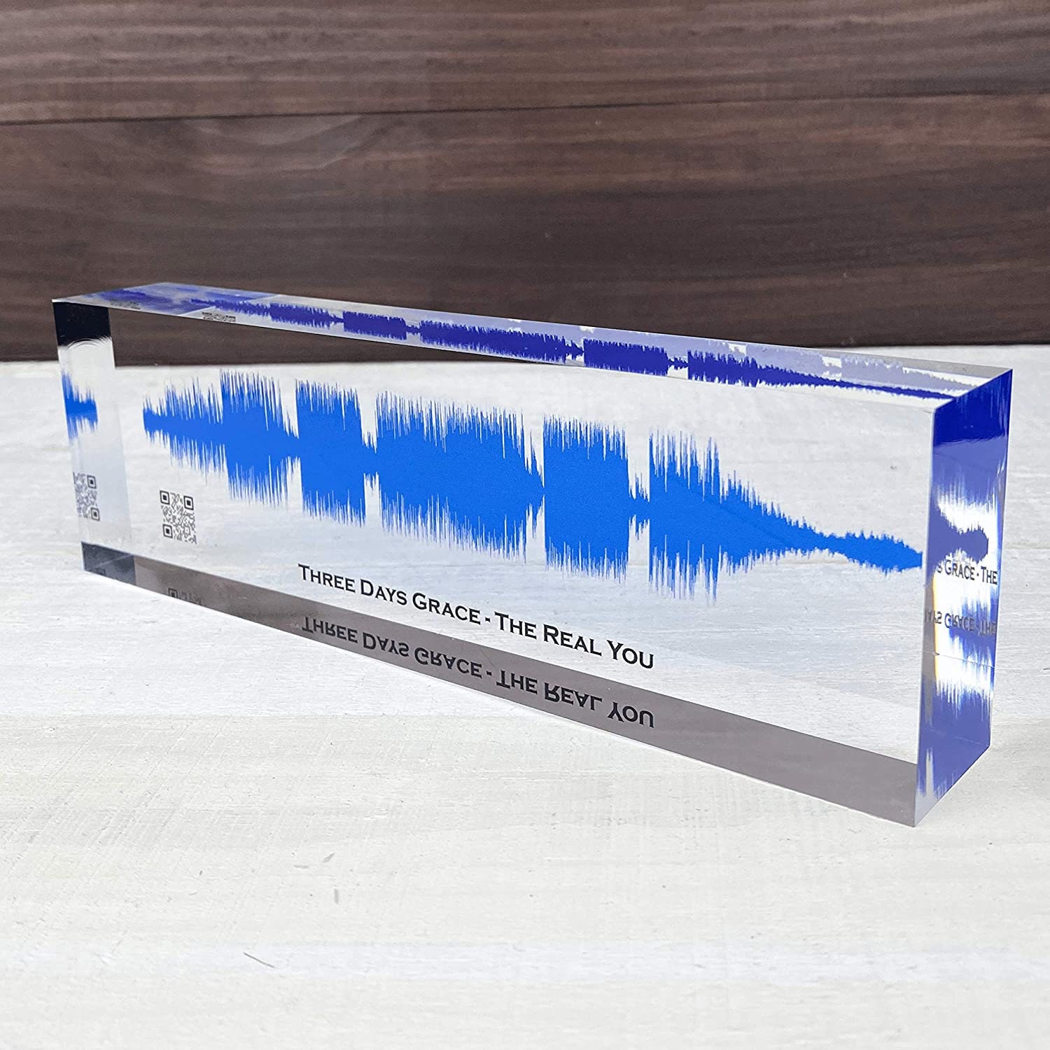 Artblox Soundwave Art Customized Gifts | Any Personal Recording Or Song On Acrylic Block Personalized