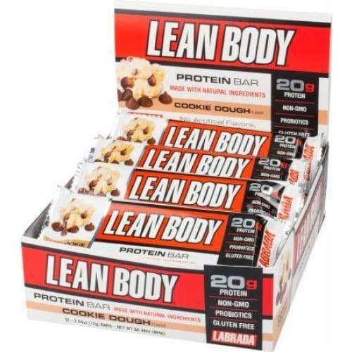 Lean Body Protein Bar, Cookie Dough - 12 bars