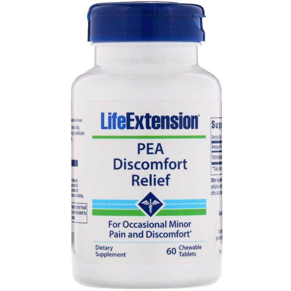 PEA Discomfort Relief - 60 chewable tablets