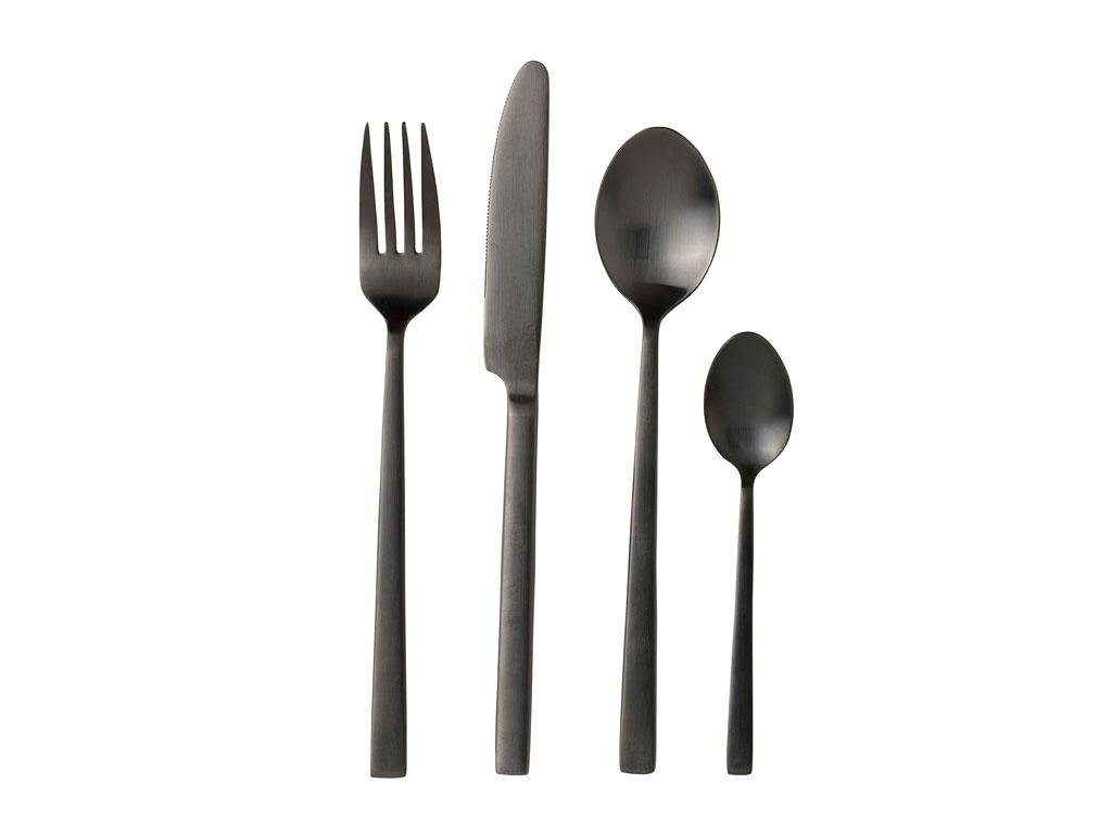 Bitz - Cutlery Set 16 pcs - Black (130121)