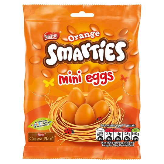Smarties Orange Mini Eggs 80g