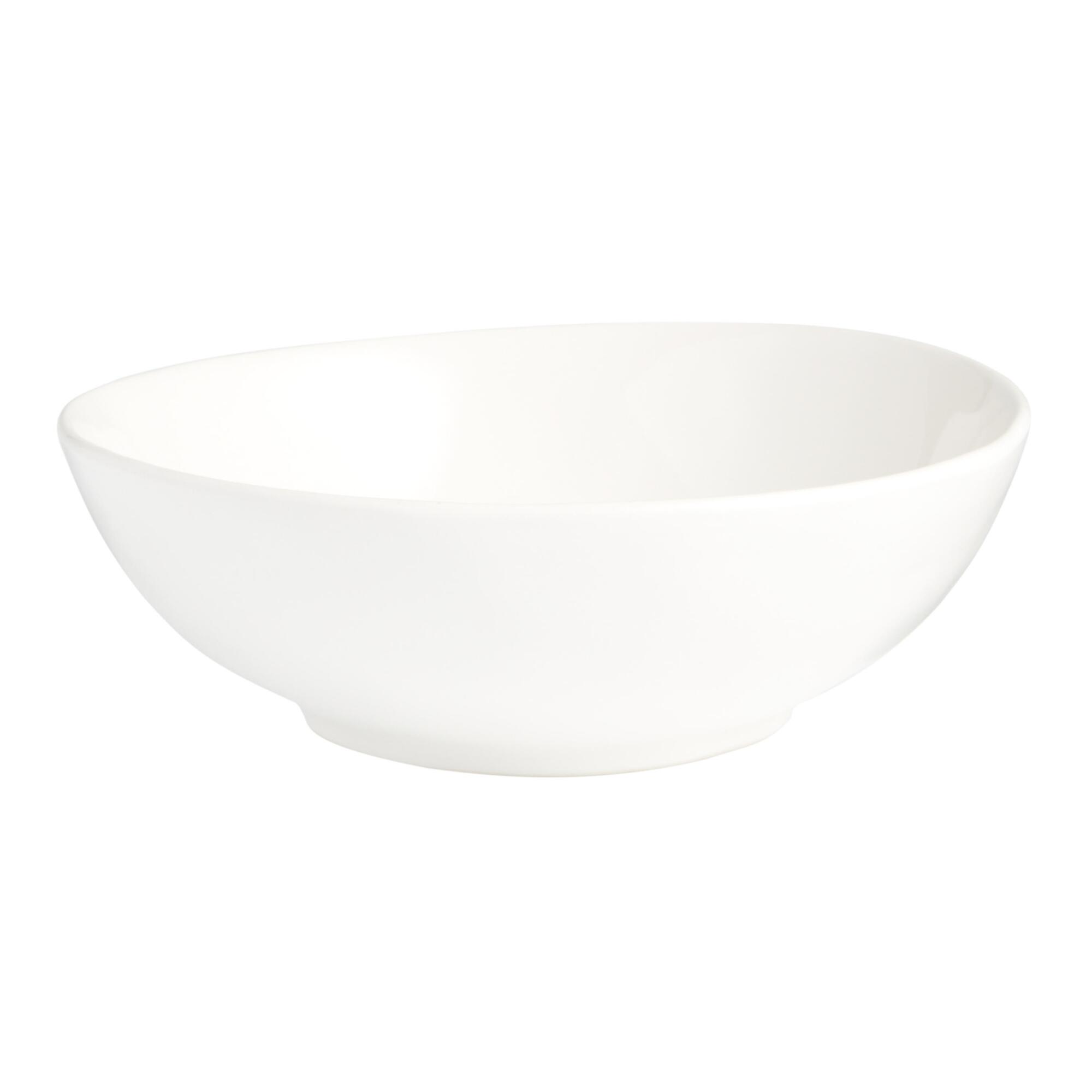 Ivory Element Cereal Bowls Set Of 4: White by World Market