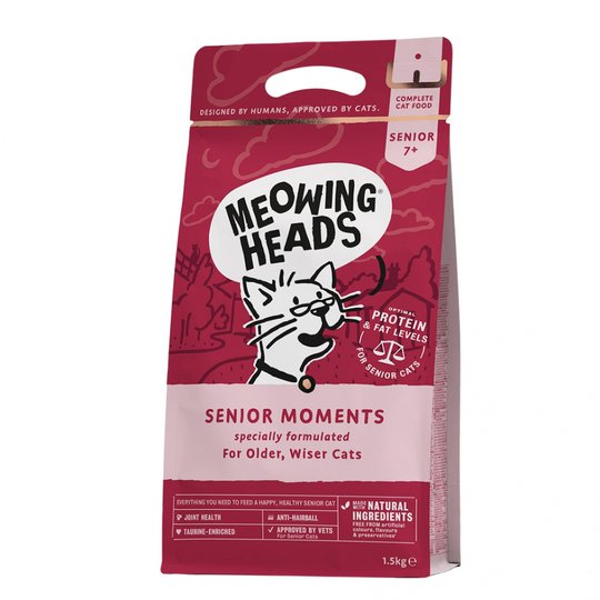 Meowing Heads Senior Moments (1,5 kg)