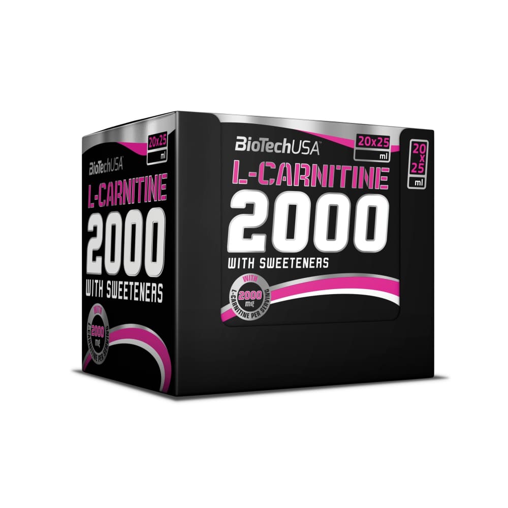 L-Carnitine 2000, Green Tea - 20 x 25 ml