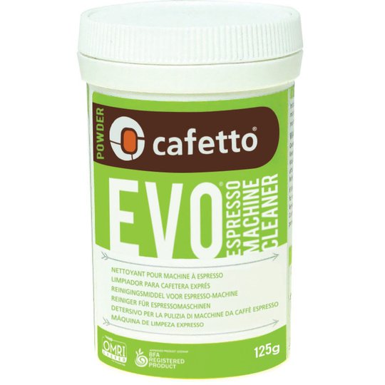 Cafetto EVO Rengöringspulver 125 g.