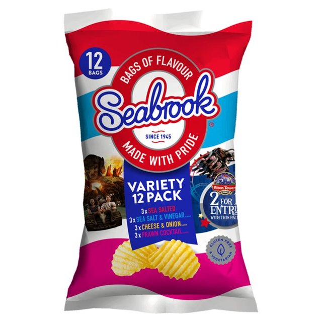 Seabrook Variety Multipack 25g x