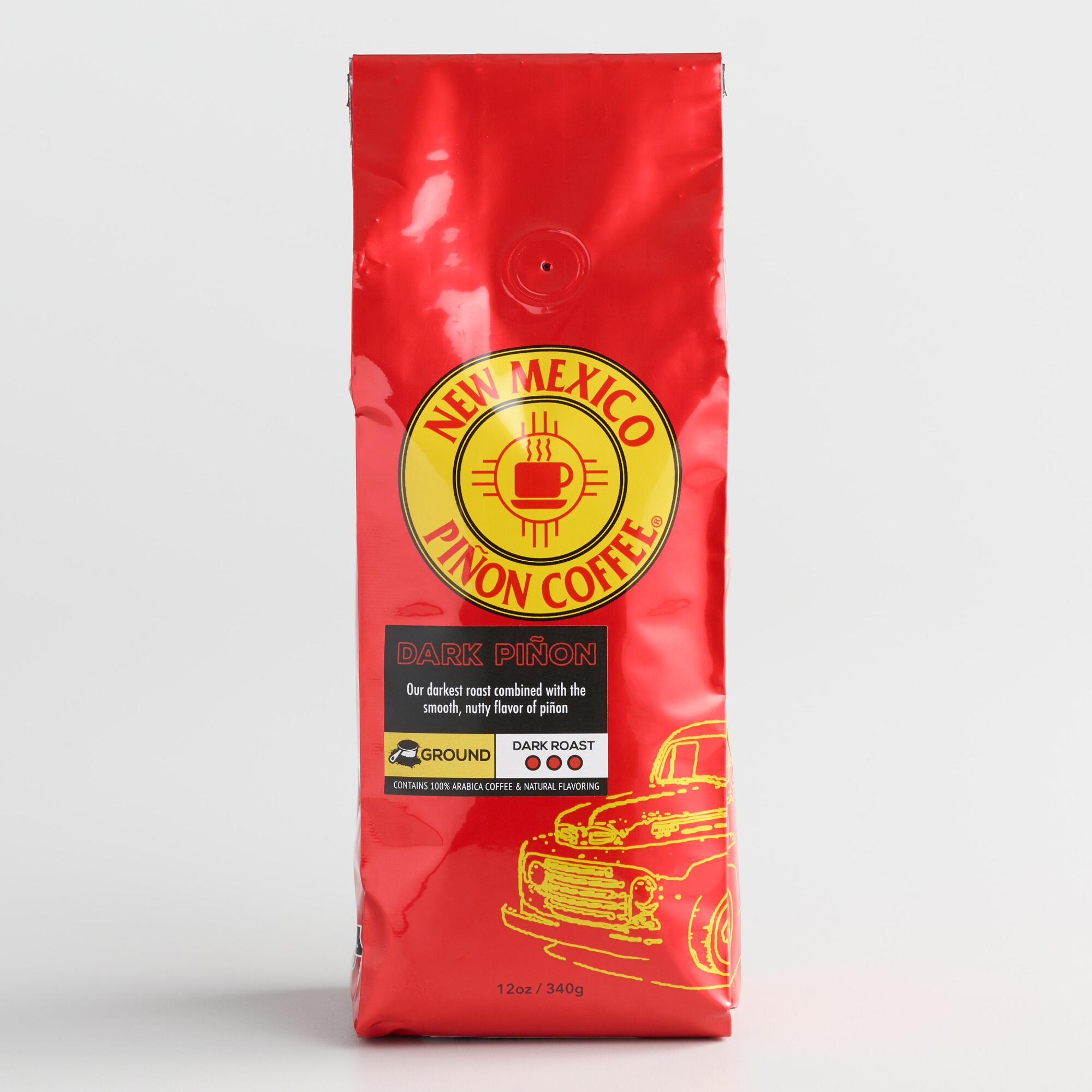 New Mexico Pinon Coffee Dark Roast Ground Coffee by World Market