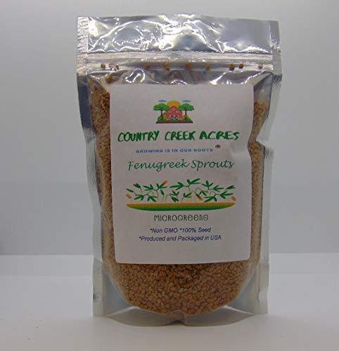 Fenugreek Sprouting Seed, Non GMO - 10LBS - Country Creek Acres Brand - Fenugree