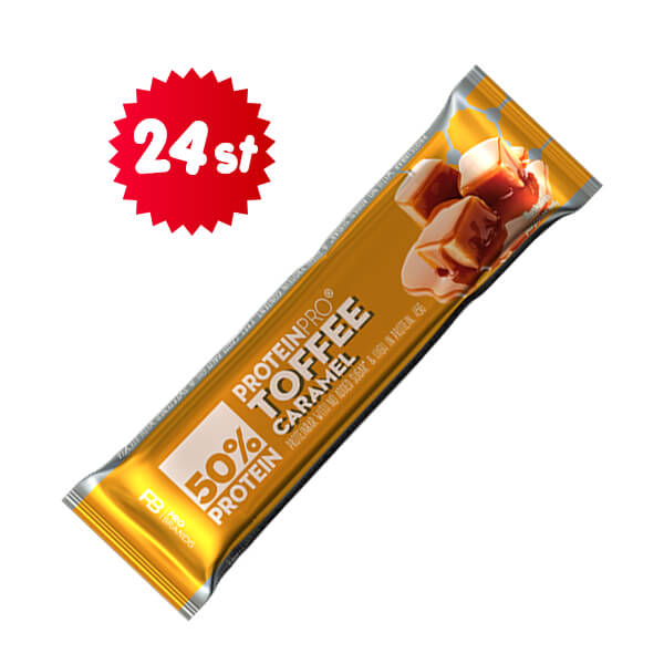 ProteinPro Bar Toffee/Caramel 45g x 24