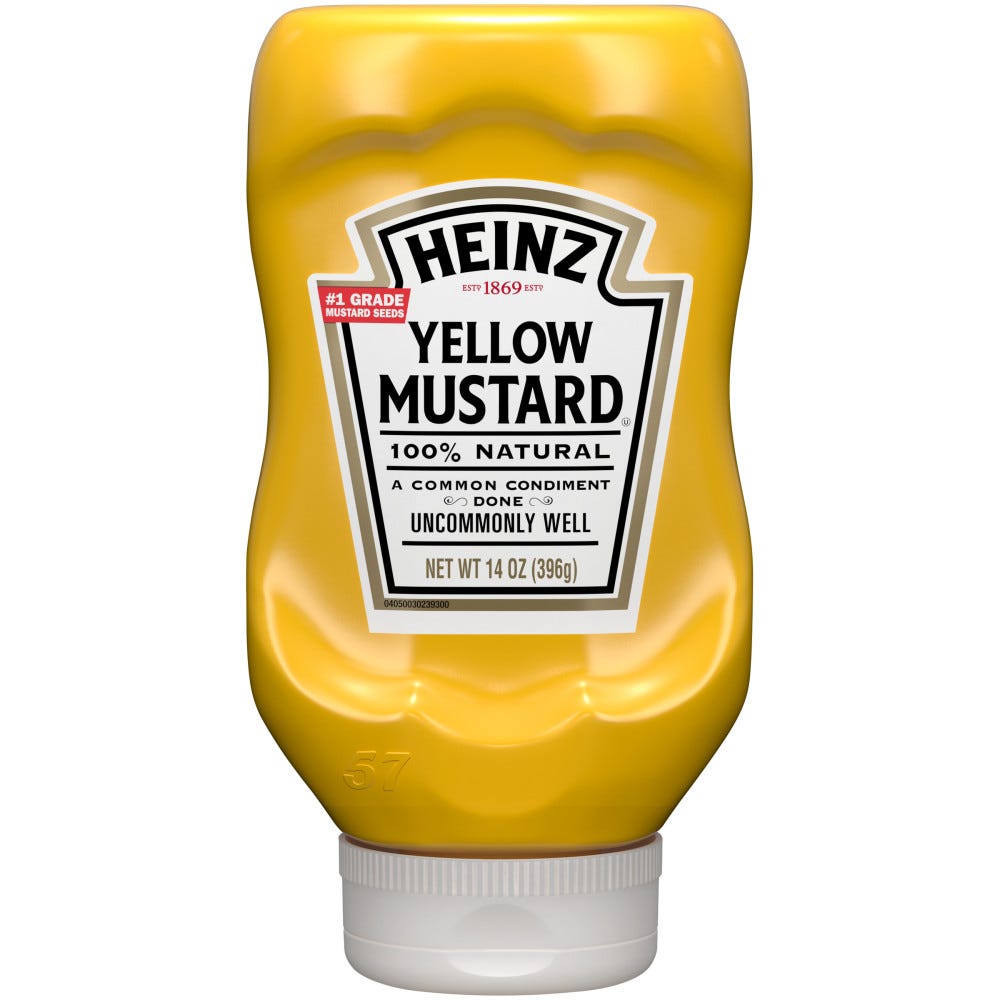 Heinz Yellow Mustard - 14 oz