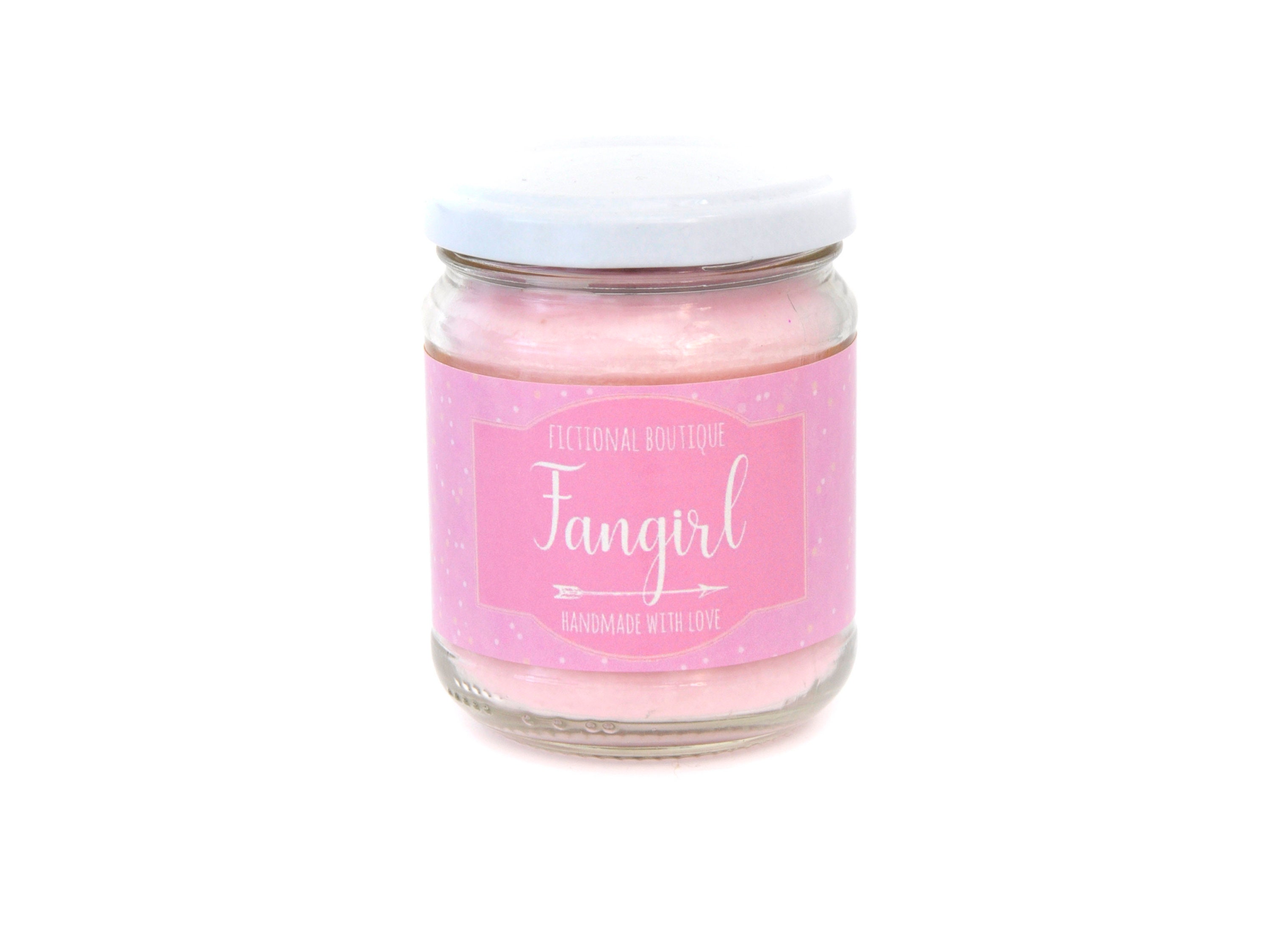 Fangirl Bookish Candle, Palm Wax Hand Poured Merch, Gift, Vegan