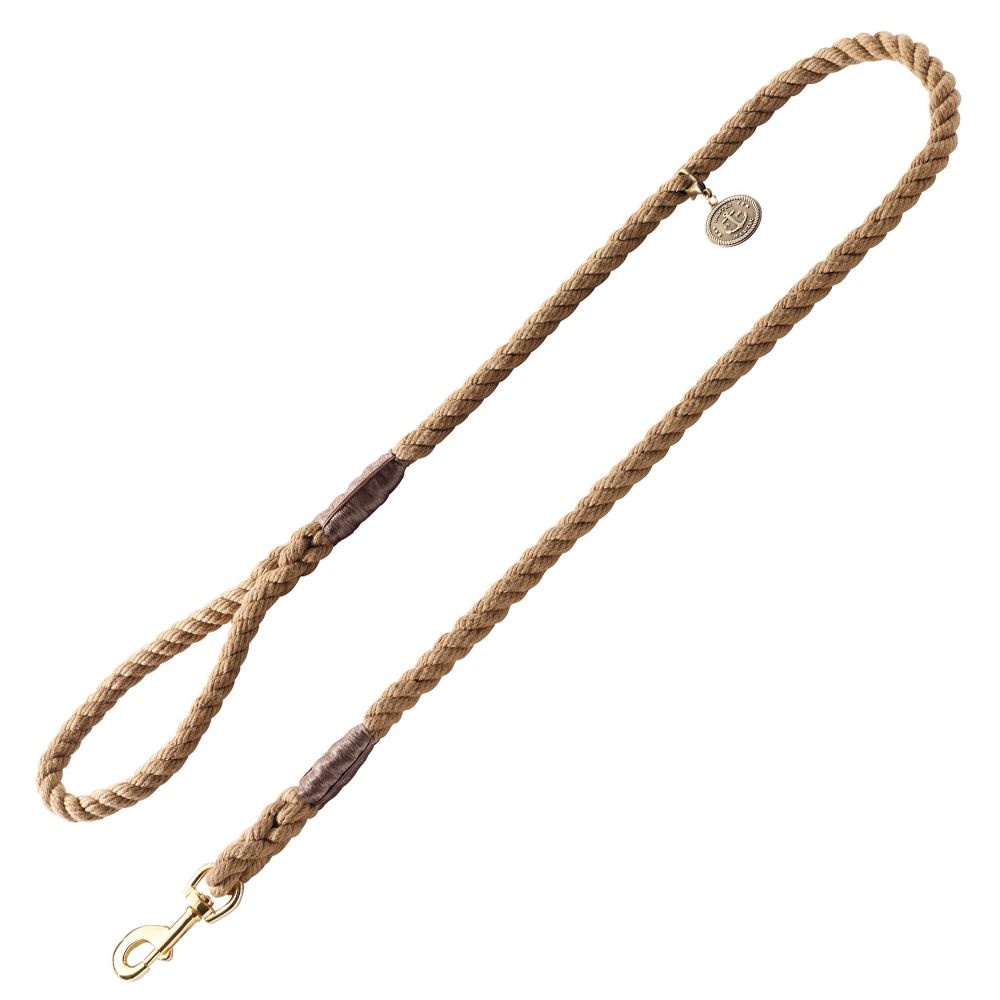 HUNTER Rope Dog Lead - Beige - 140cm