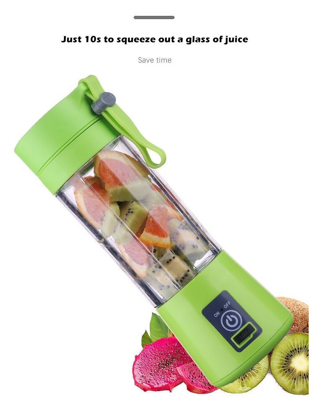 Mini Portable Electric Fruit Juicer USB Smoothie Maker Blender Machine Bottle