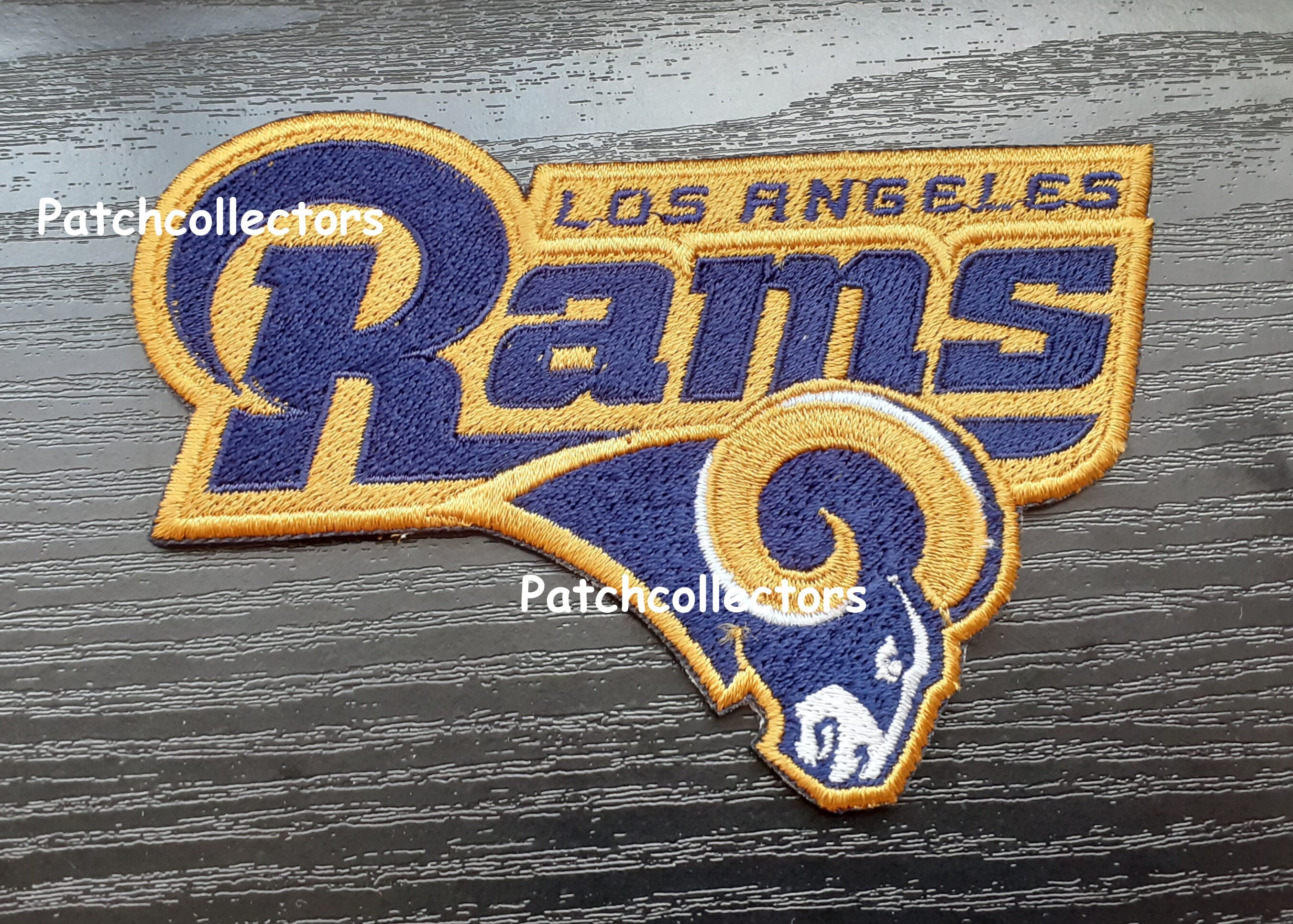 Los Angeles Rams Logo Team Patch Nfl Football Usa Sports Superbowl Jersey Emblem Sew On Embroidery