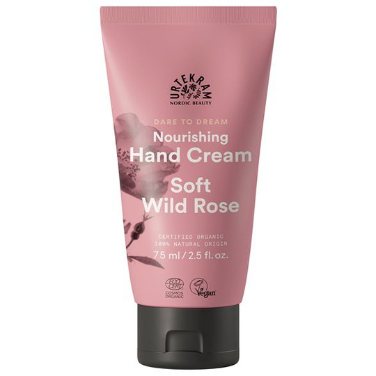 Urtekram Nordic Beauty Dare to Dream Hand Cream - Soft Wild Rose, 75 ml