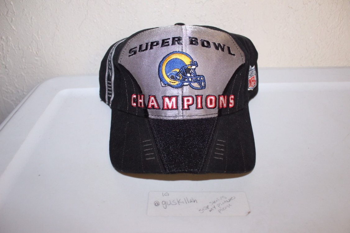 Vintage Super Bowl 34 St Louis Rams Champions Hat By Puma