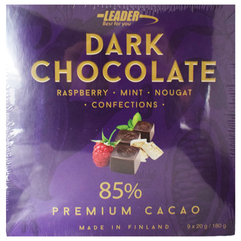 Choklad "Dark Confections" 180g - 59% rabatt