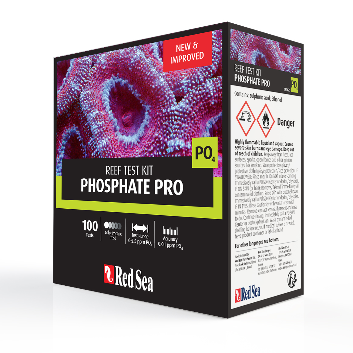 Red Sea Phosphate Pro Reef Test Kit