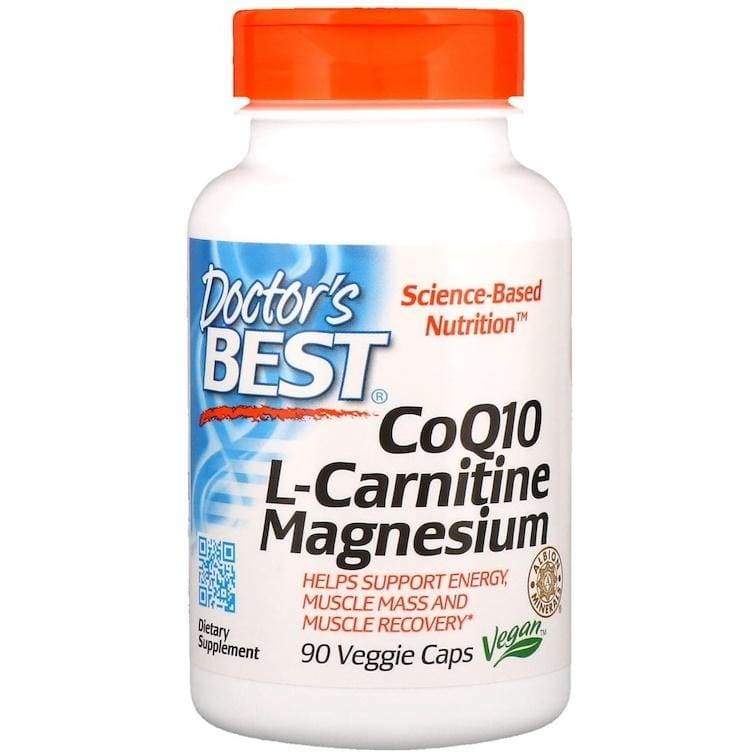 CoQ10, L-Carnitine, Magnesium - 90 vcaps