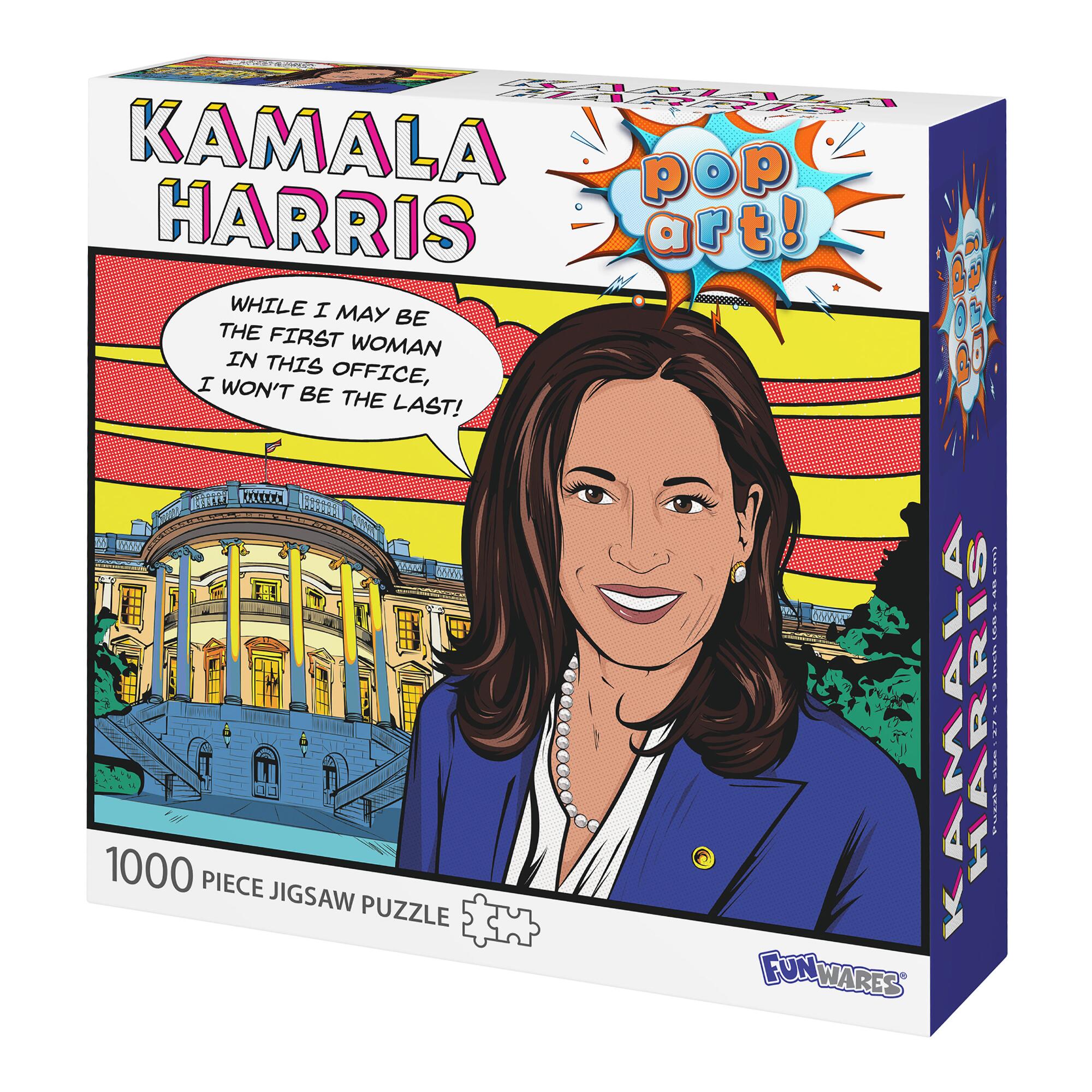 Funwares Kamala Harris 1000 Piece Puzzle: Multi - Paper by World Market