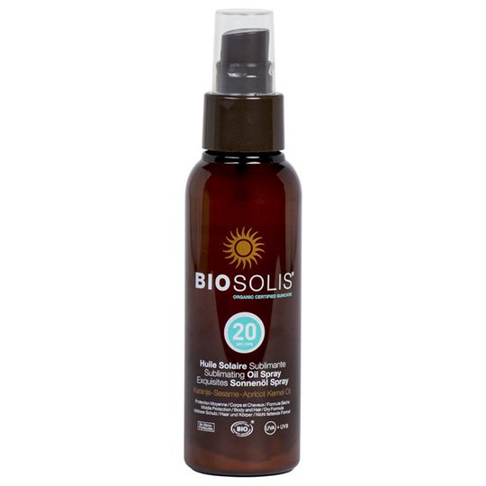 Biosolis Sublimating Sun Oil Spray SPF 20, 100 ml